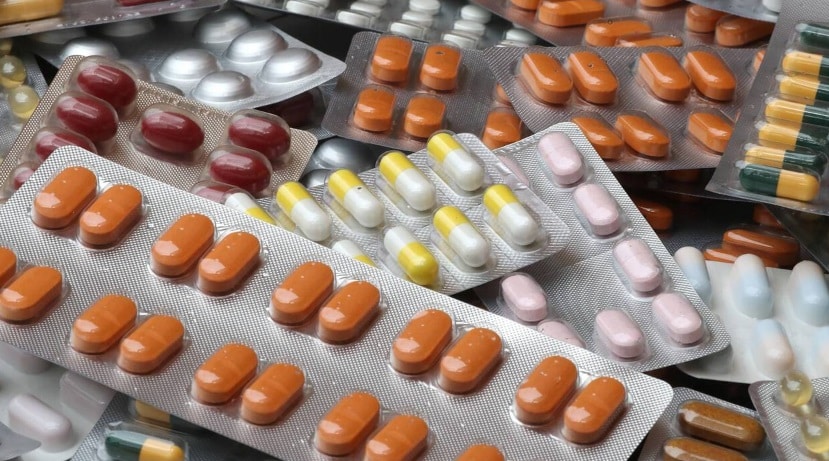 Tablettes de médicaments