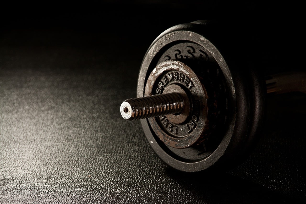 fitness, weight, dumbbell