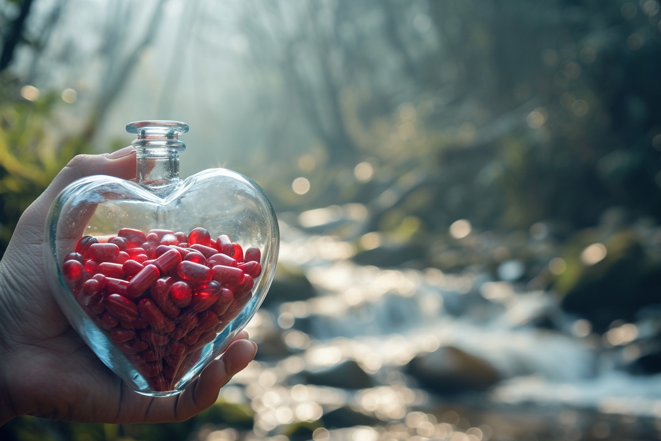 Circuzen Nattokinase : bouteille de complément alimentaire avec ingrédients naturels pour circulation sanguine