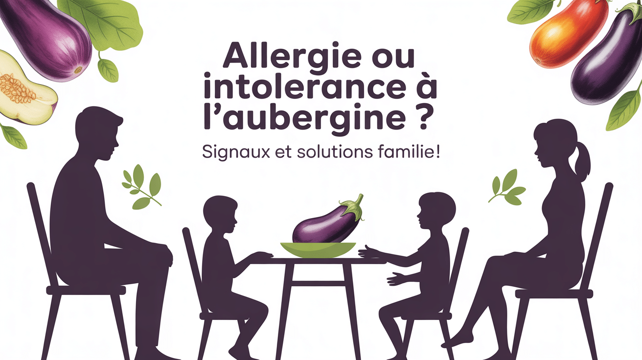 Famille autour table aubergine ambiance rassurante