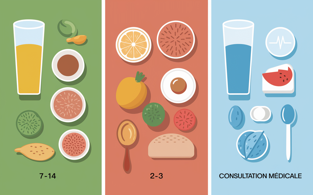 Bypass gastrique protocoles récupération alimentation paliers