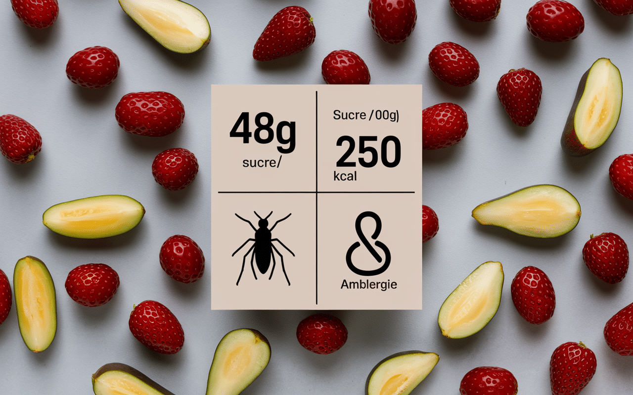 Figues sèches calorie sucre pictogramme allergie