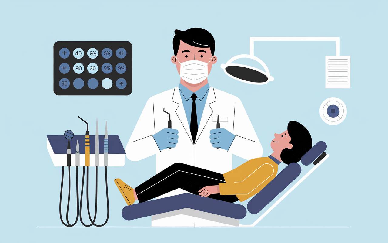 Dentiste extraction dent infectee taux reussite