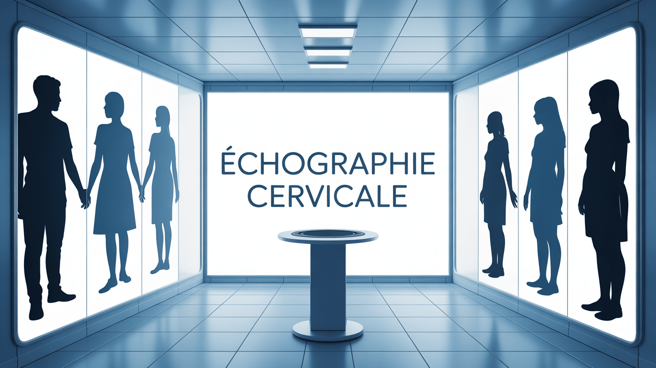 Echographie cervicale cabinet moderne patients sereins