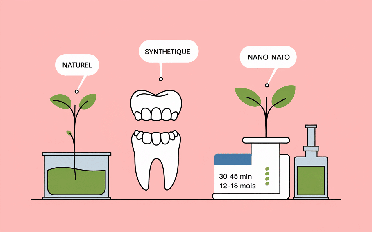 hydroxyapatite de calcium schema os dent flacons