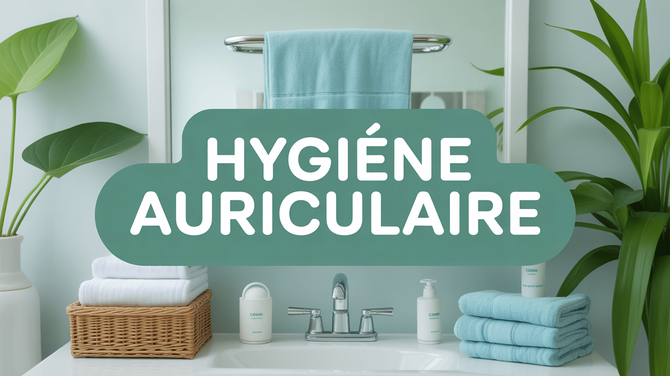 Accessoires hygiene auriculaire ecolo bien alignee salle de bain familiale