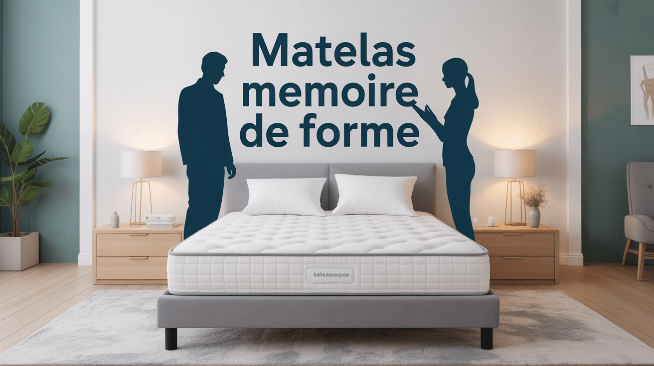 matelas memoire de forme vu par un kine