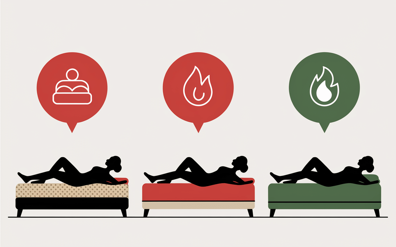 confort et limites matelas memoire de forme profils differents