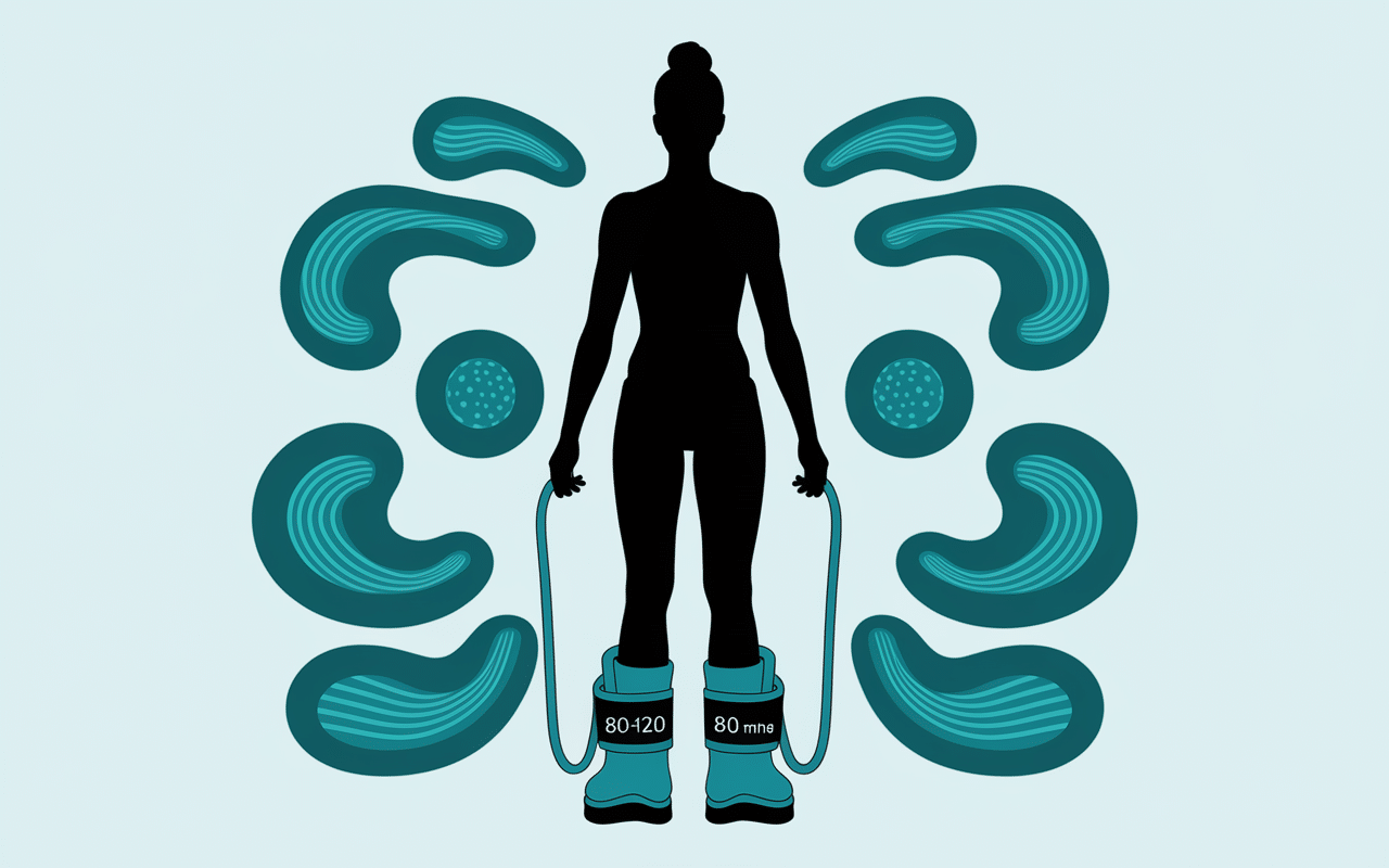 bottes pressotherapie machine pressions illustration medicale