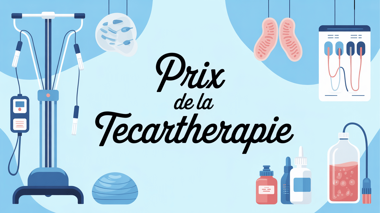 illustration prix de la tecartherapie en cabinet de kinesitherapie