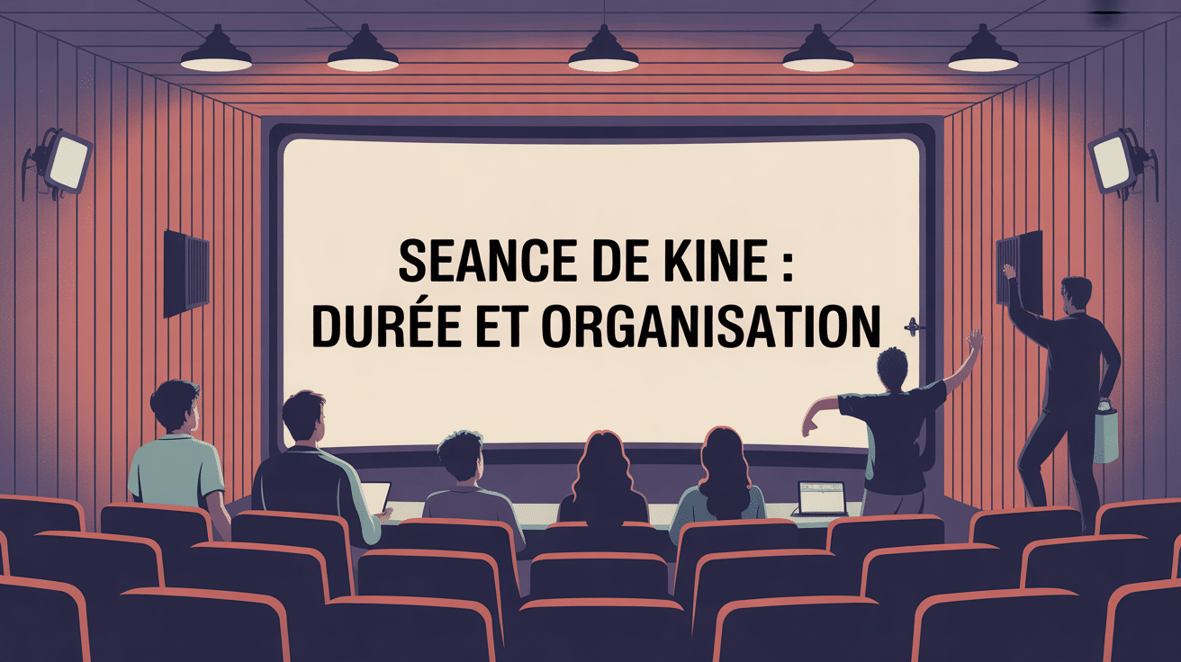 Illustration cabinet de kine duree organisation