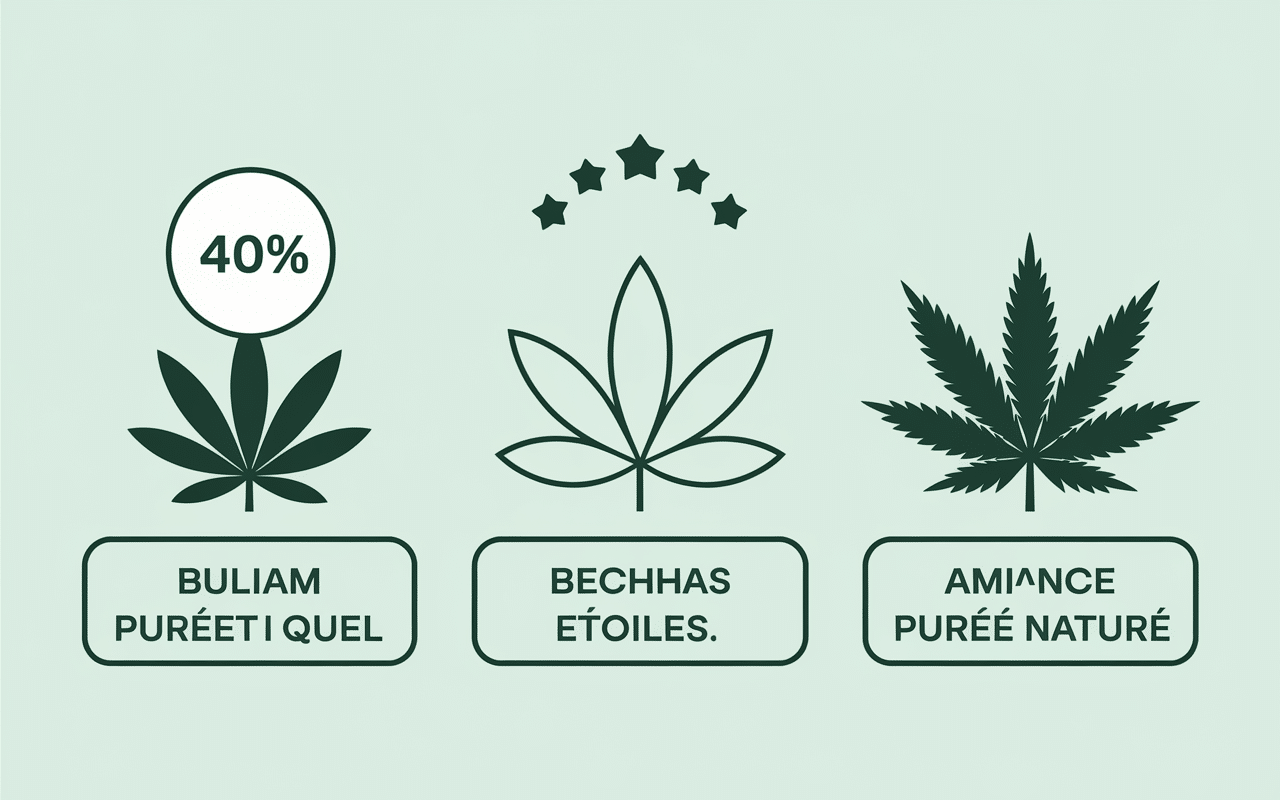 tableau bienfaits pureté avantages ice-o-lator cbd