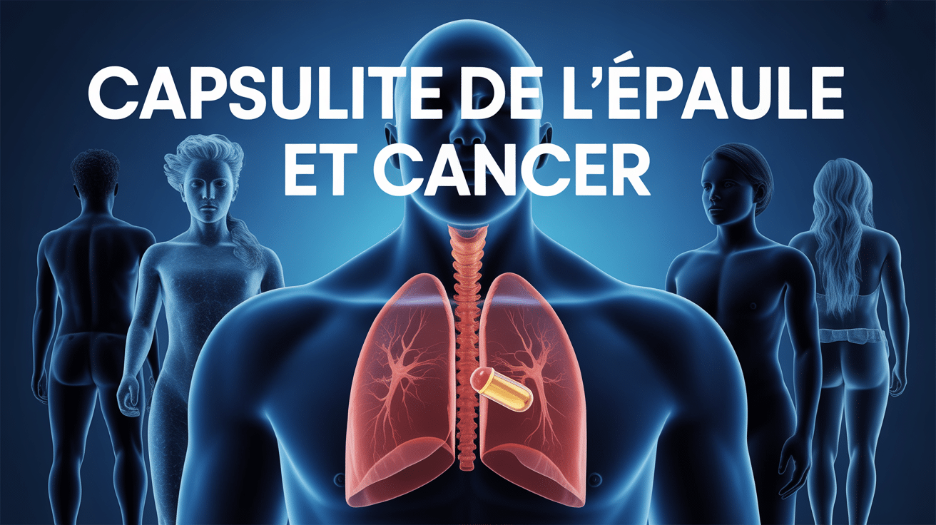 Capsulite de l'épaule et cancer, capsule articulaire lumineuse