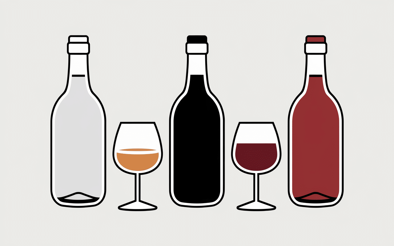 Trois bouteilles sambuca degustation verres variants