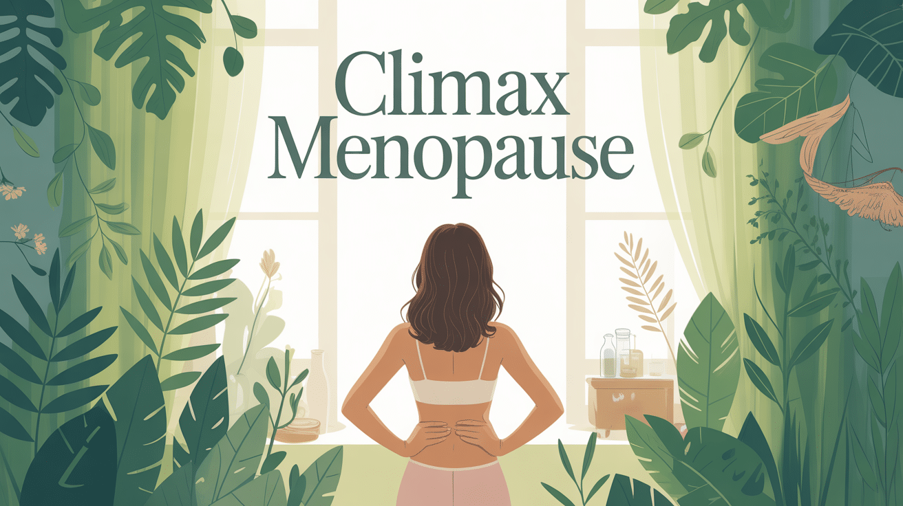 Climax Menopause femme bien-etre serenite bouffees de chaleur