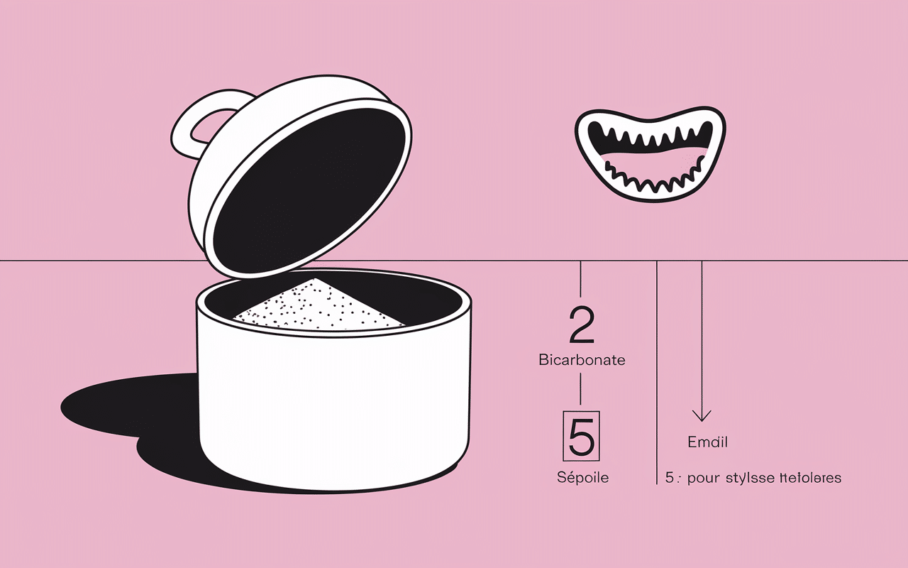 bicarbonate de soude pour les dents echelle durete