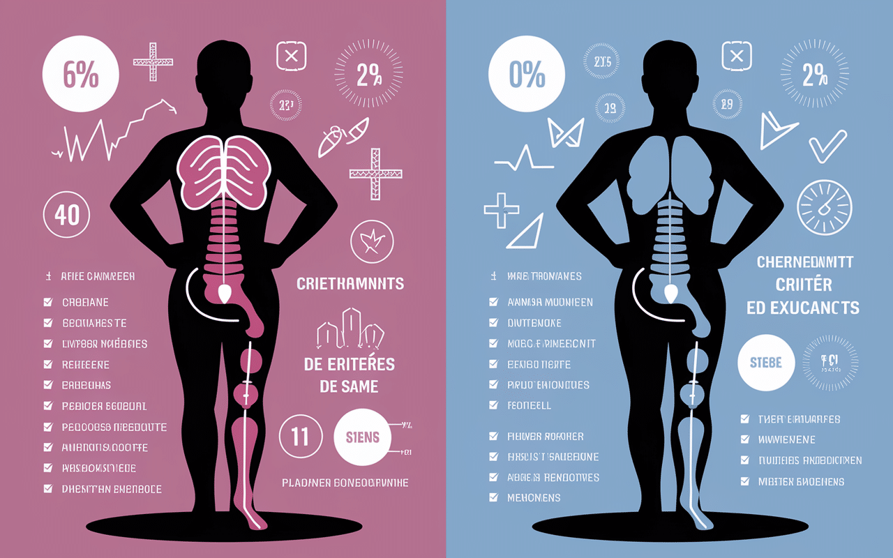 comparatif criteres fausse algodystrophie