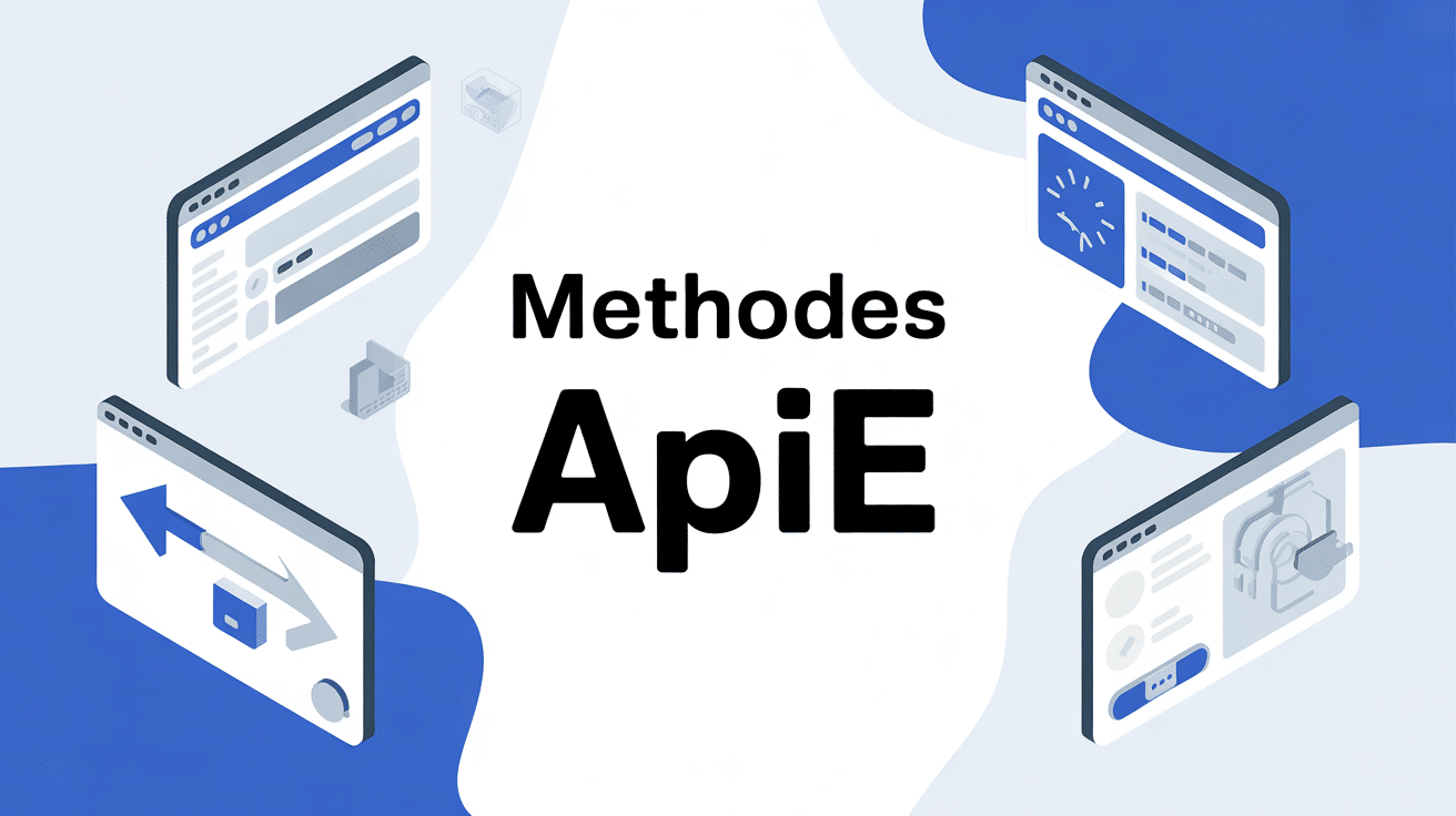 methodes API fleches echange web