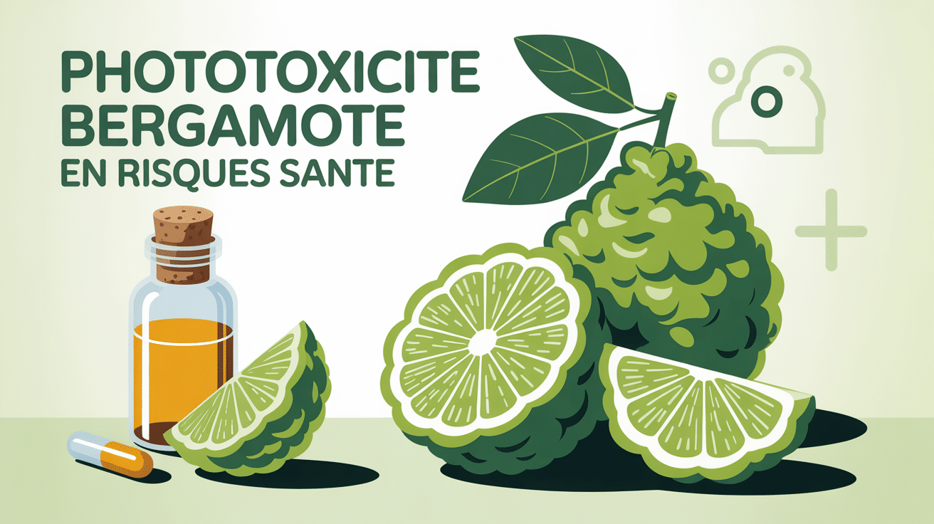 phototoxicite bergamote risques sante visuel medical