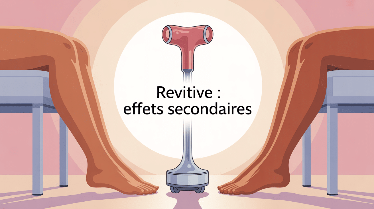 illustration stimulateur circulatoire effets secondaires jambes