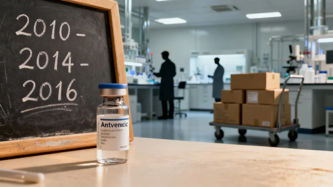 Chronologie penurie antivenin flacons vides