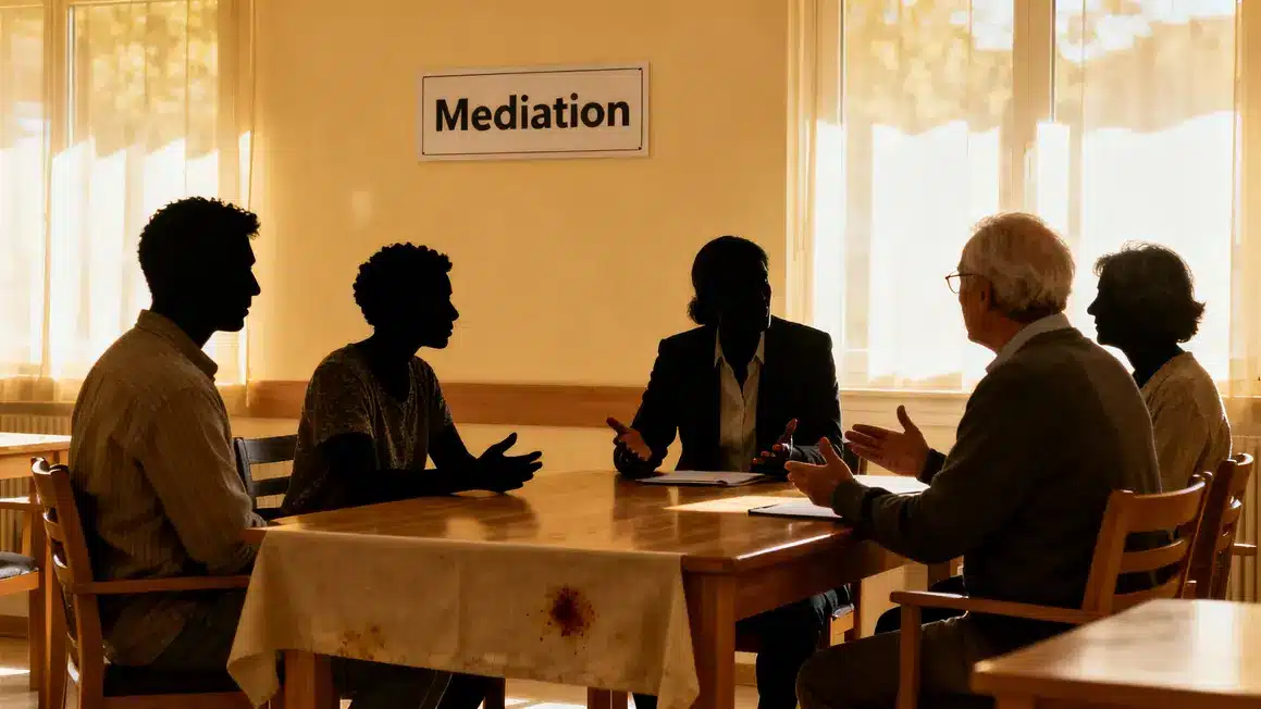 psychologue mediation famille ehpad