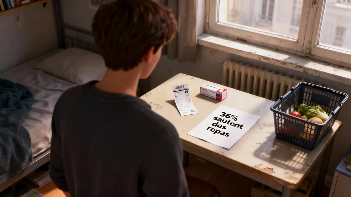 appartement étudiant dépenses santé repas