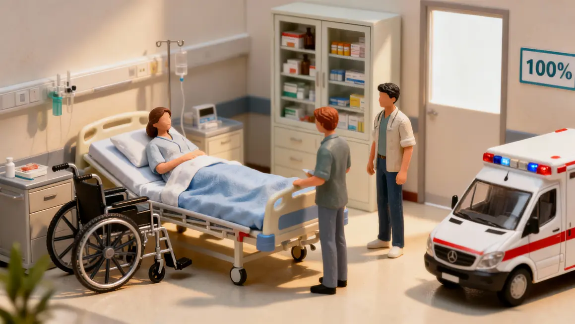 Salle médicale équipements soins 100 victimes attentat