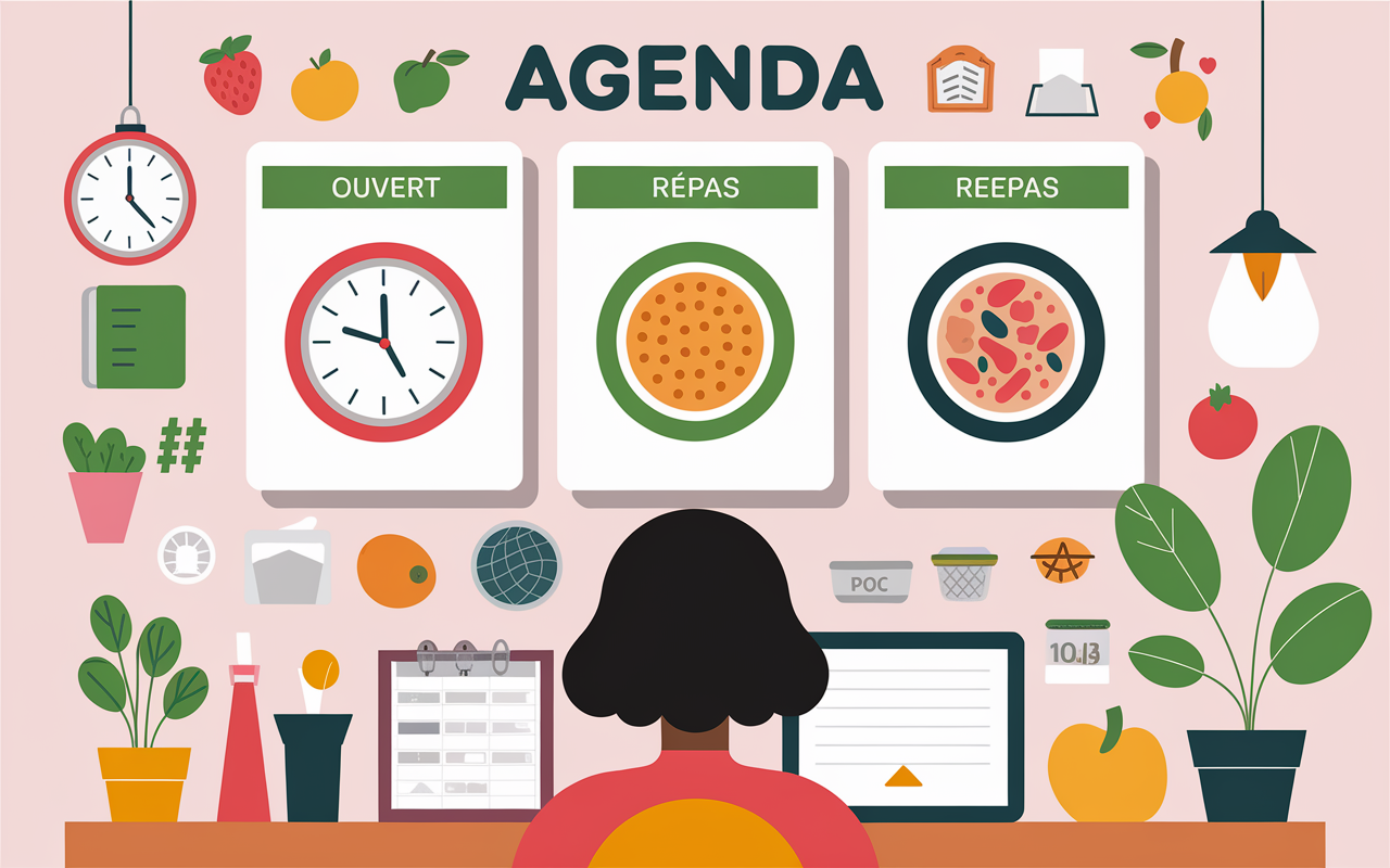 plan alimentaire pour perte de poids agenda organisation