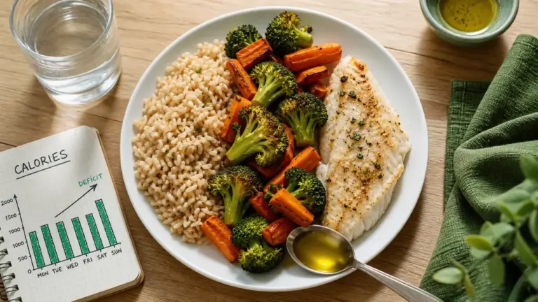 Que faut il manger pour perdre du poids : assiette équilibrée, protéines maigres et fibres