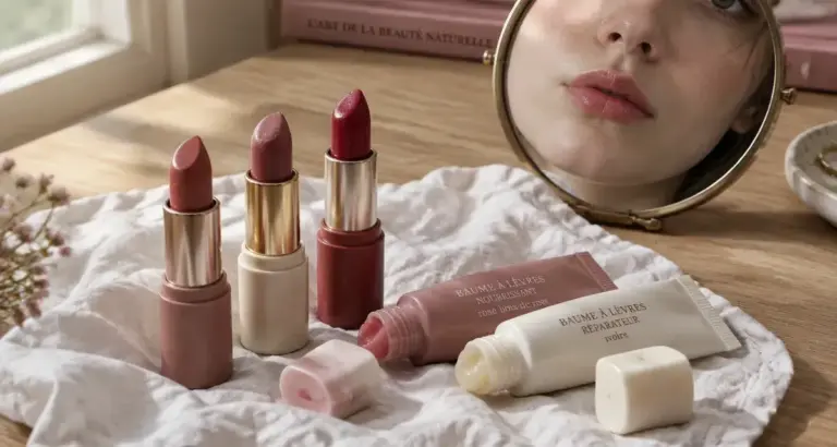 Quelle couleur de rouge à lèvres pour peau claire : teintes rouges sur lèvres